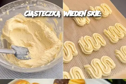 Ciasteczka Wiedeńskie – Idealny Przepis na Klasyczne Smakołyki 🍪❤️