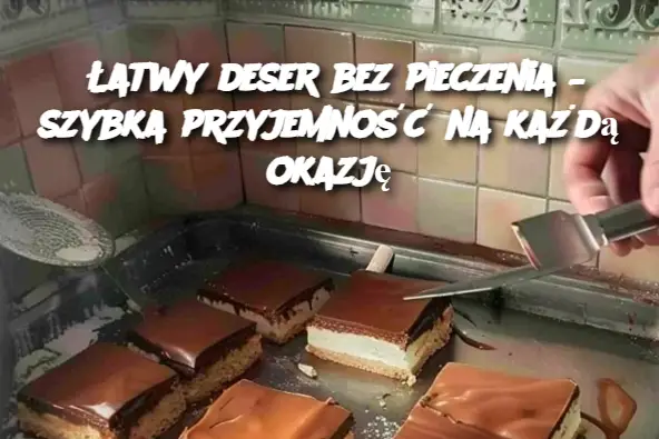 Łatwy deser bez pieczenia – szybka przyjemność na każdą okazję