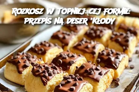 🍫 Rozkosz w Topniejącej Formie: Przepis na Deser „Kłody” 🍫