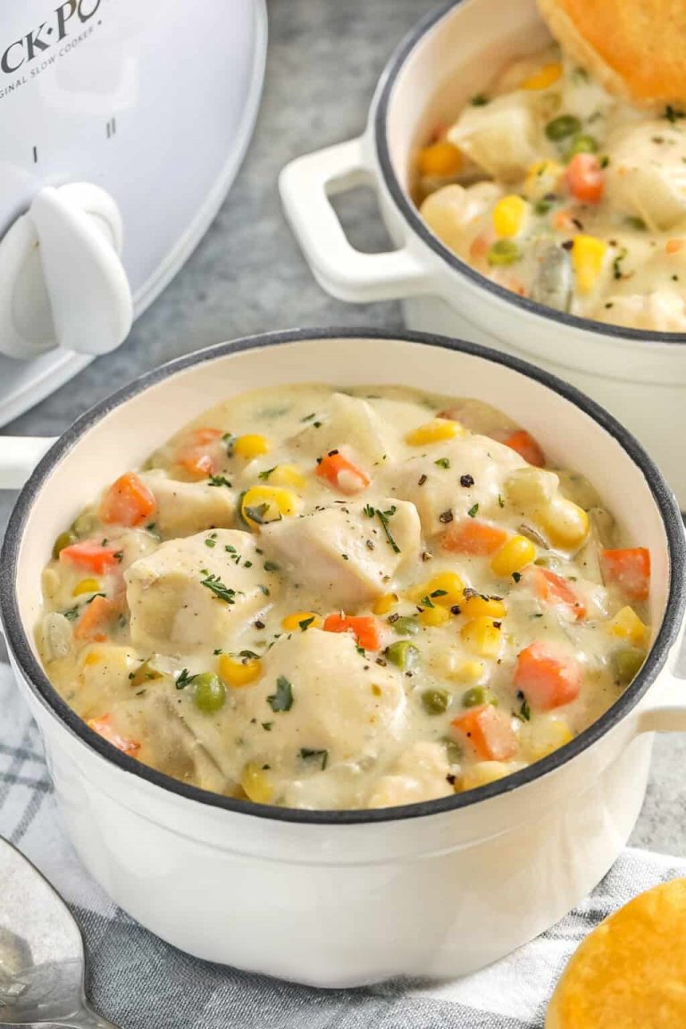 Crock Pot Kurczak w Stylu Pot Pie