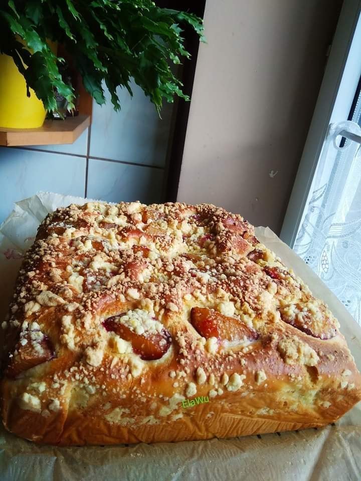 Ciasto DROŻDŻOWE ze Śliwkami 🍑🍰