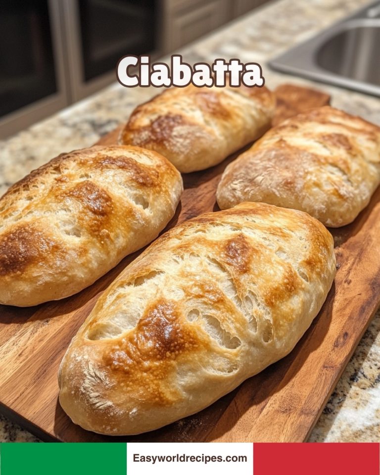 Ciabatta - Włoski Chleb Idealny