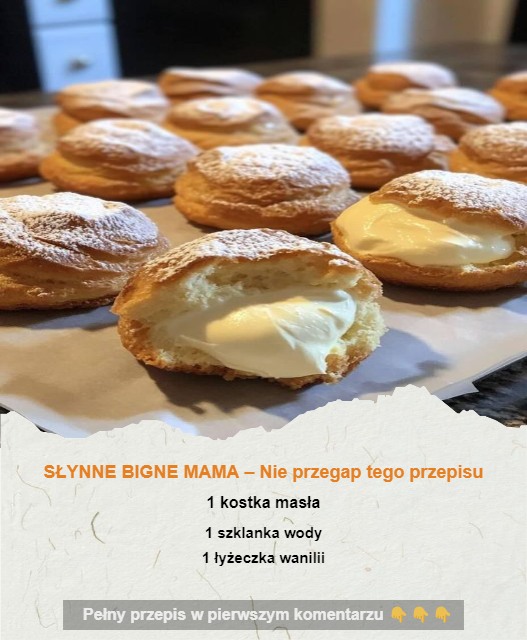 SŁYNNE BIGNE MAMA – Nie przegap tego przepisu