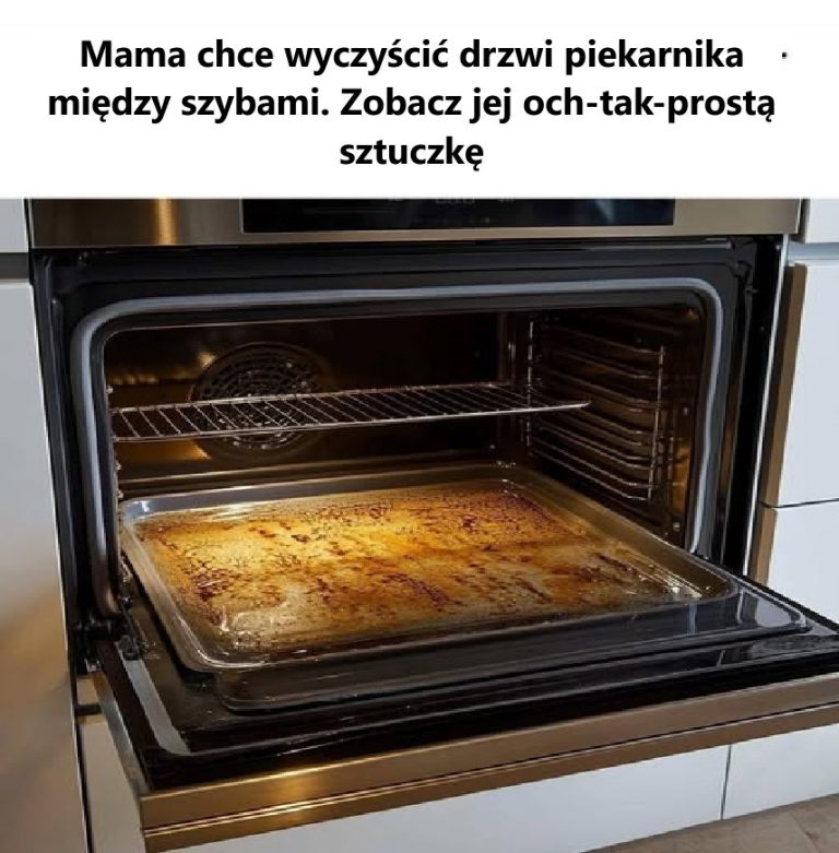 Prosty trik na czyszczenie szklanych drzwi piekarnika