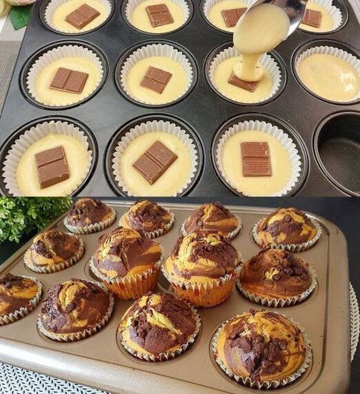 Muffinki gotowe do pieczenia w 2 minuty